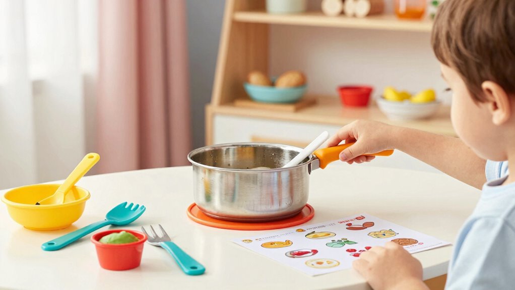 encouraging imaginative cooking dialogue