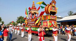 festivals with parades banners