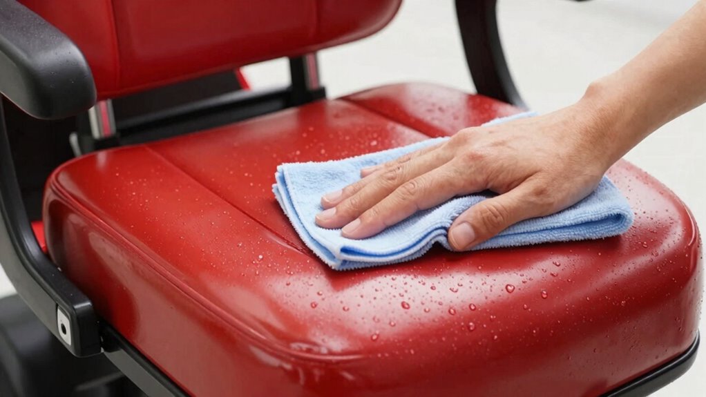 gentle cleaning preserves finish