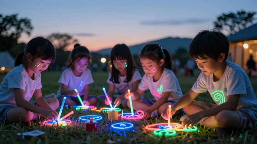 glow in the dark creative play