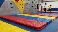 indoor safety crash pads