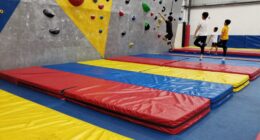 indoor safety crash pads