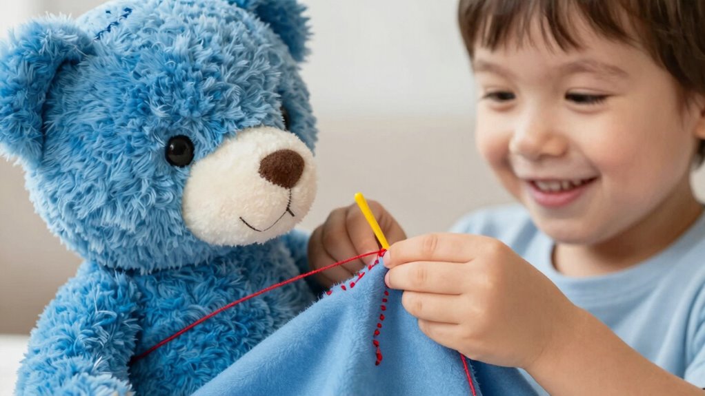 kids can fix stuffed toys