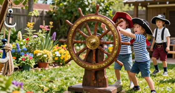 kids pirate ship wheel