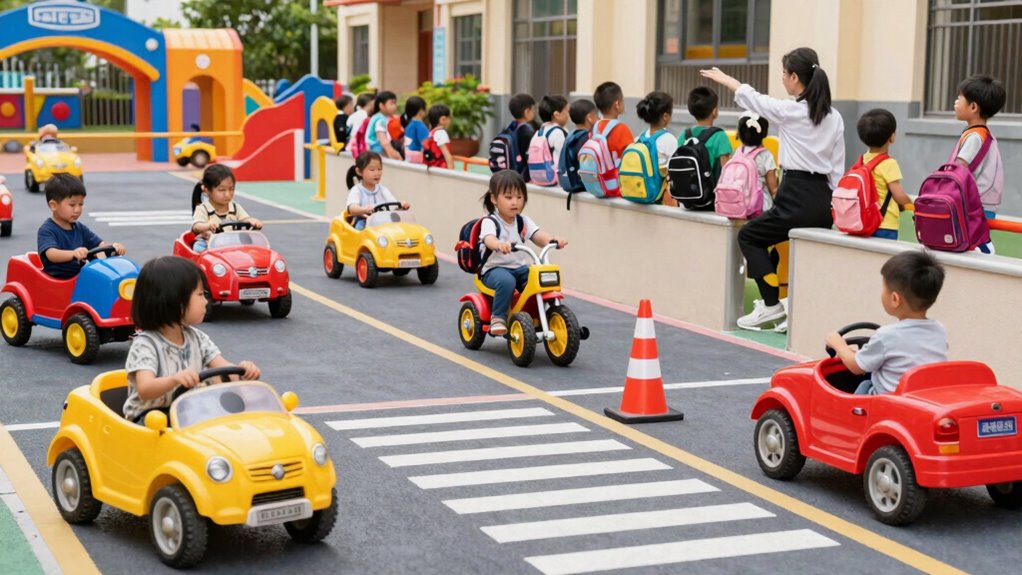 monitor preschool traffic flow