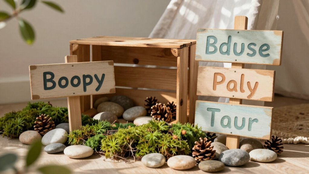 natural materials enhance cozy play