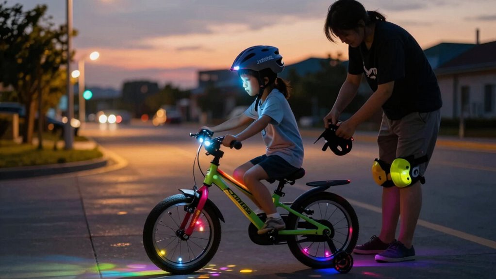 nighttime riding safety precautions