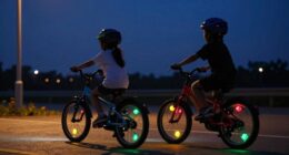 nighttime visibility for riders