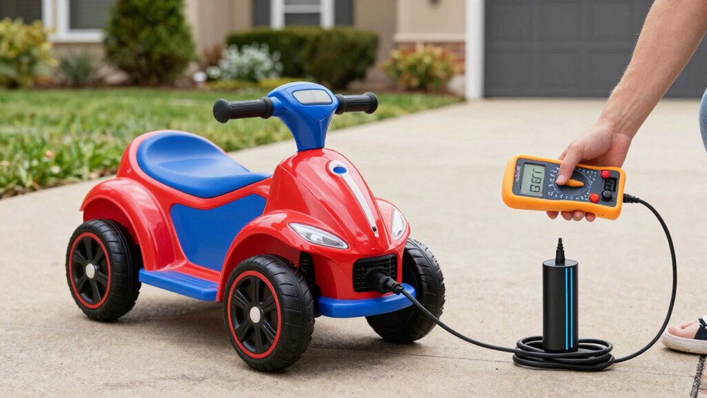 optimal kids ride charging tips