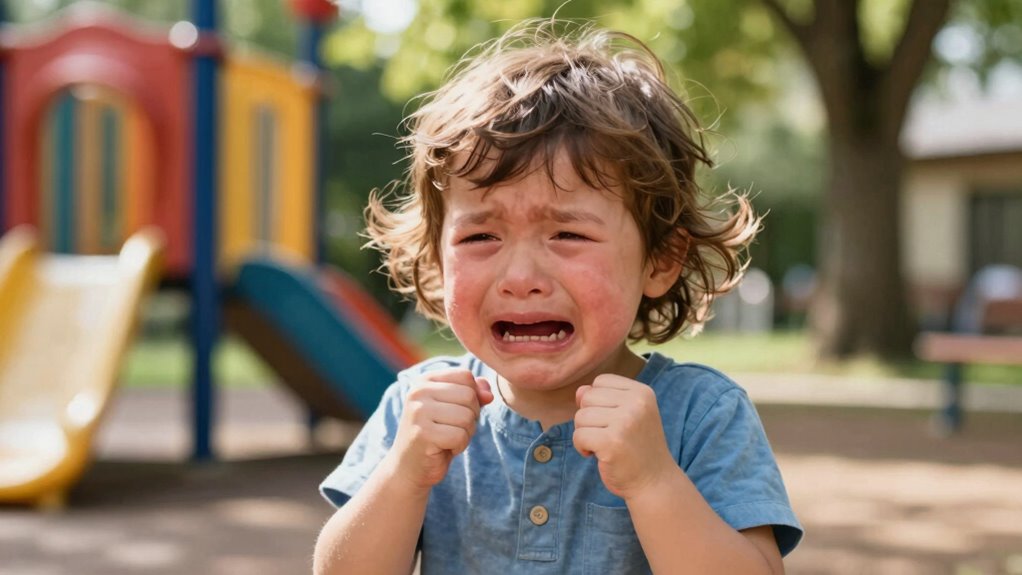 outdoor play sensory overload