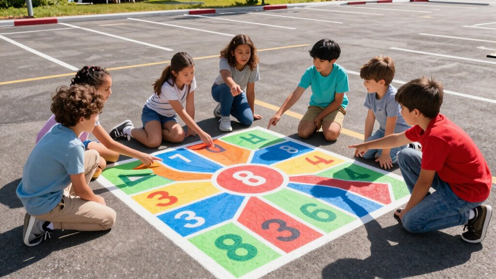 parking lot math game