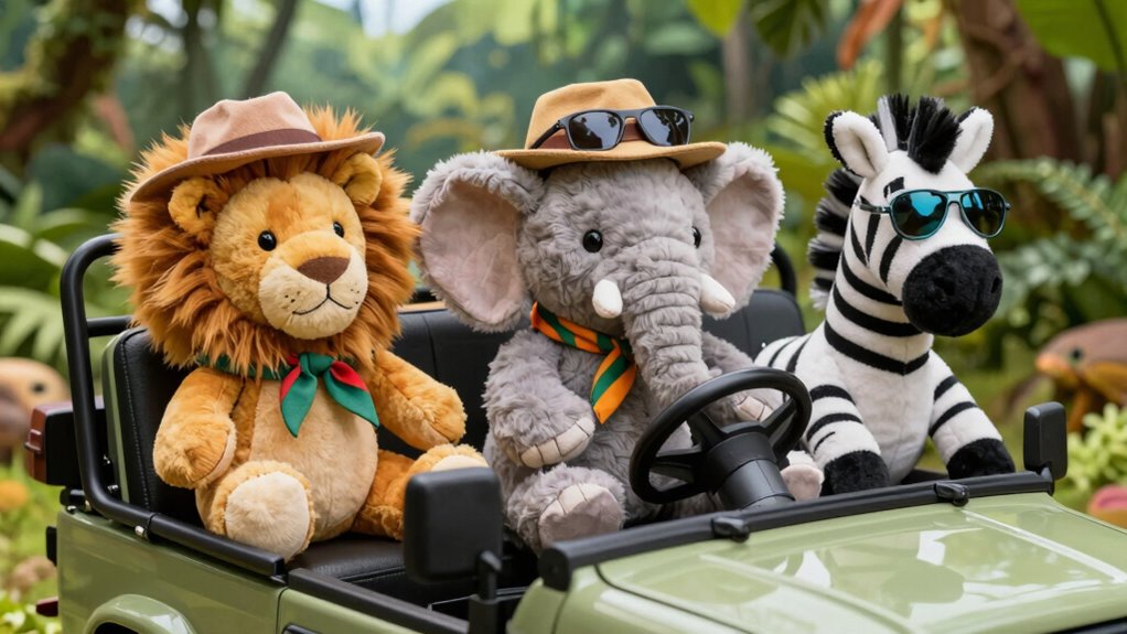 personalized plush animal accessories