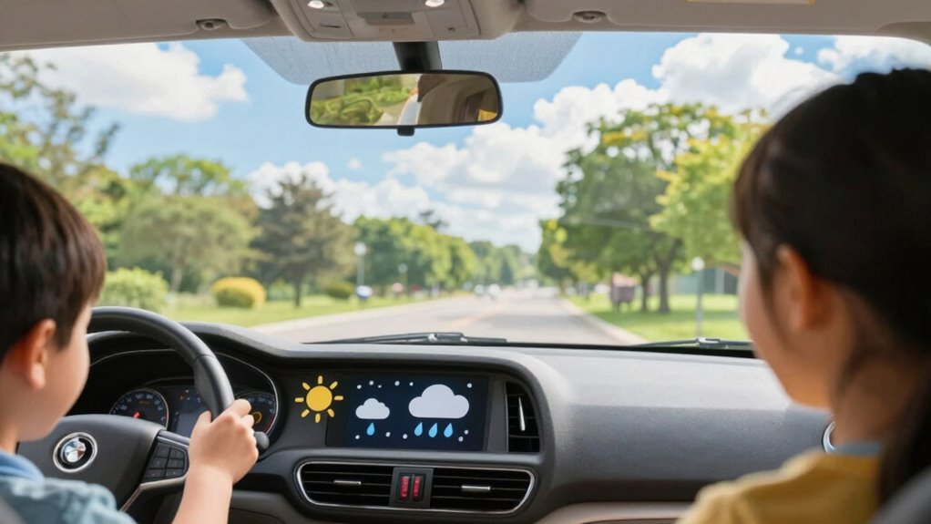 prepare car for weather observation