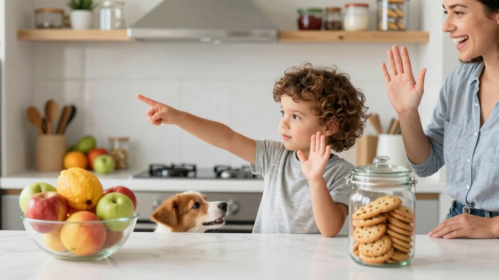 reinforce direction words daily