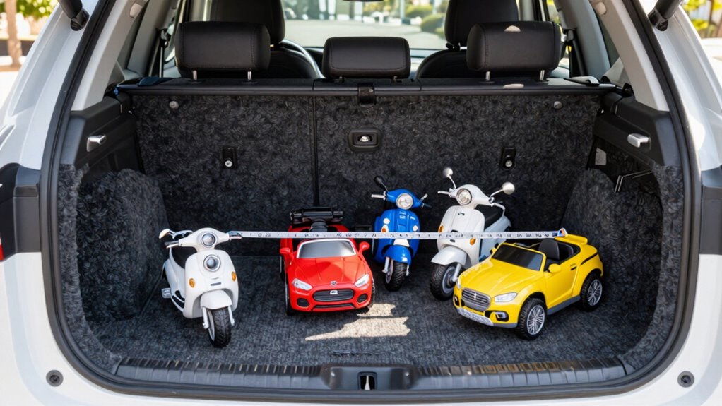 ride on toy size considerations