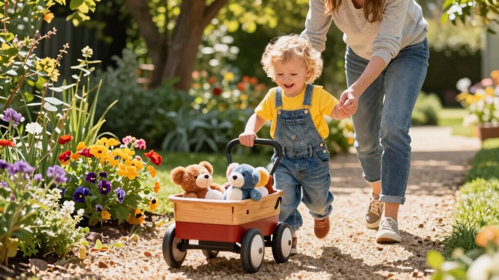 safe outdoor play setup