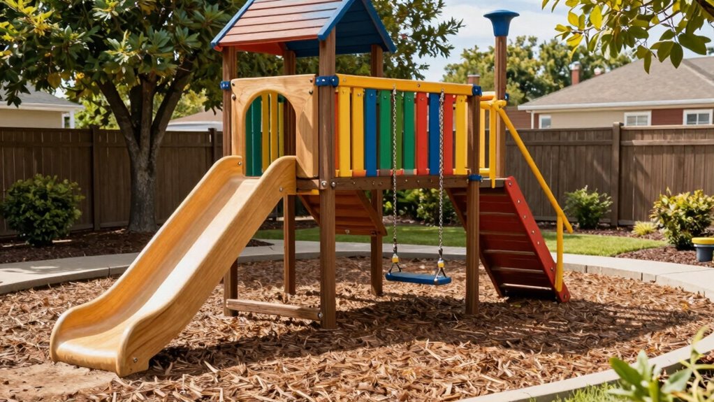 safe playset spacing practices