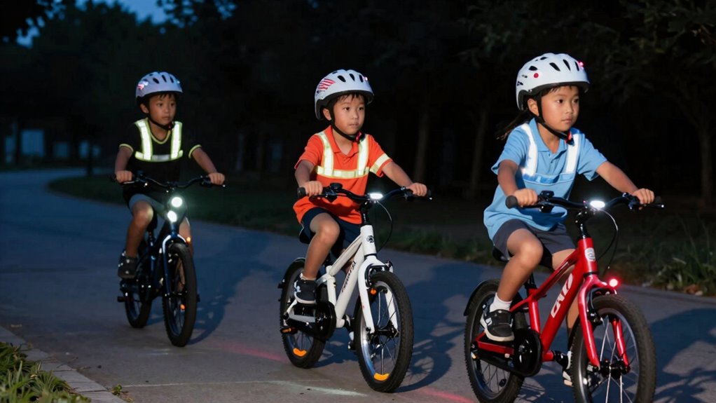 secure bike reflectors and lights