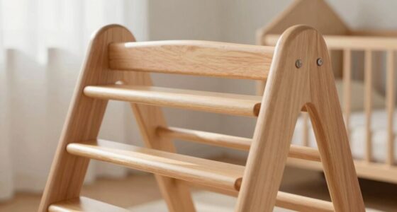 selecting and arranging pikler triangles