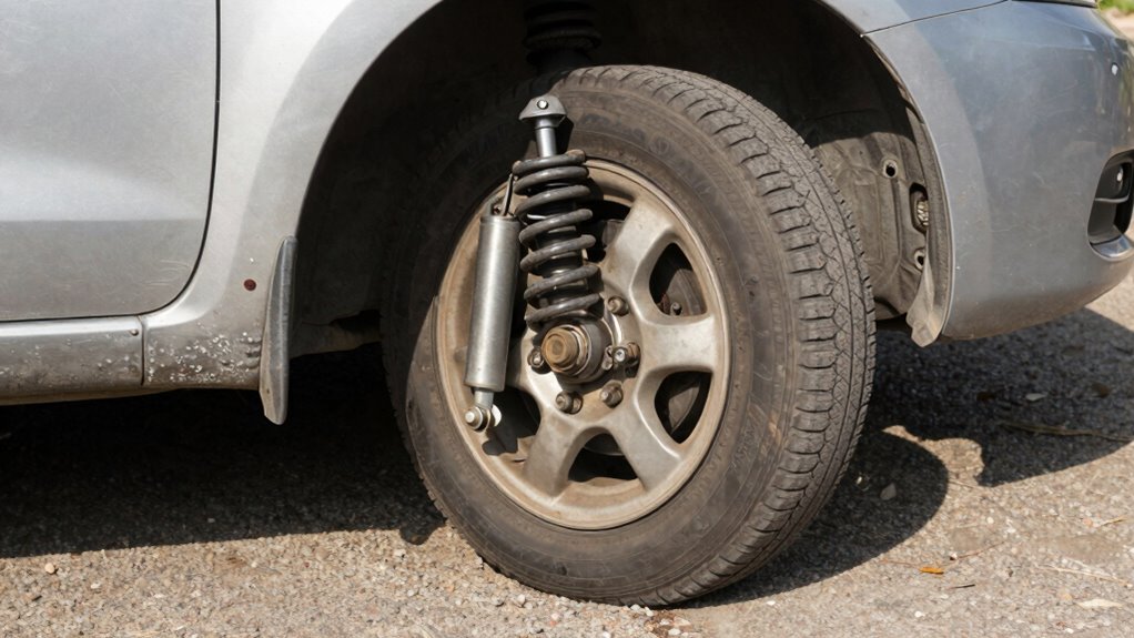 signs of worn suspension system