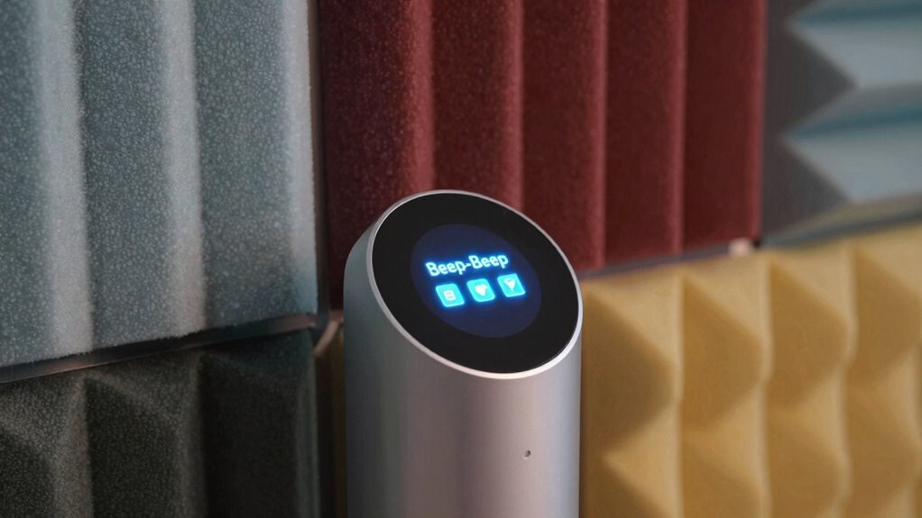 silent alerts with sound masking