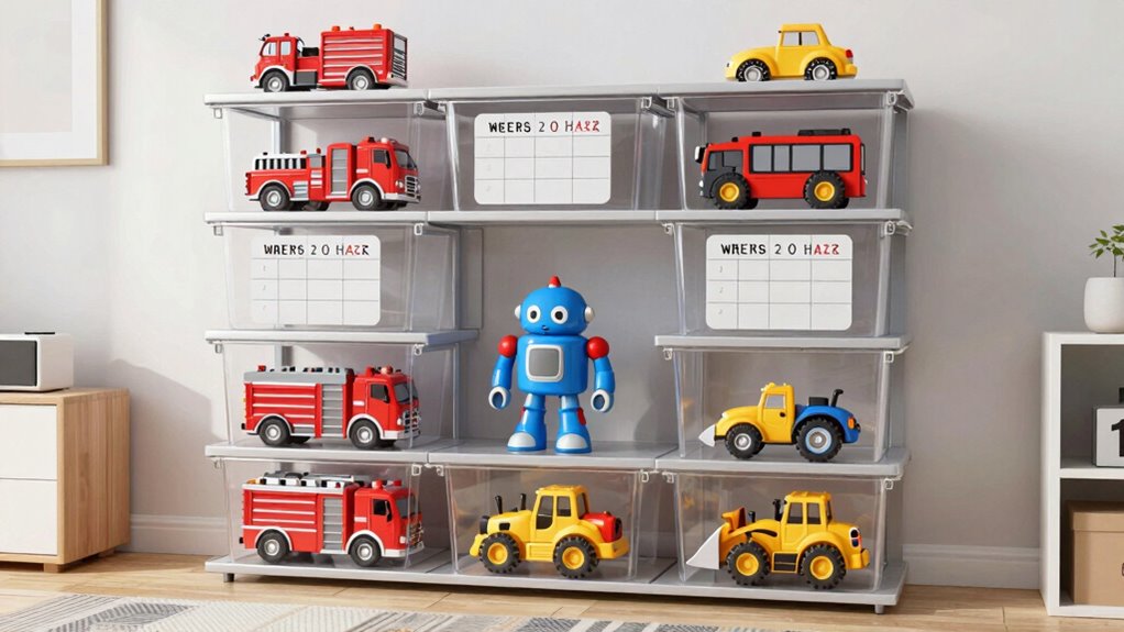 simple consistent toy rotation