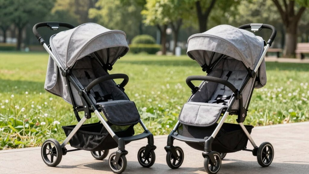 stroller types differ significantly