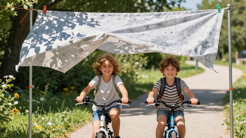 sun protection riding strategies