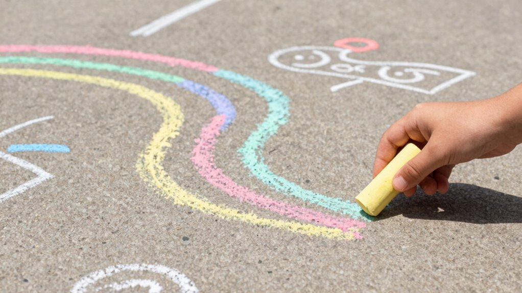 teaching kids safe road markings