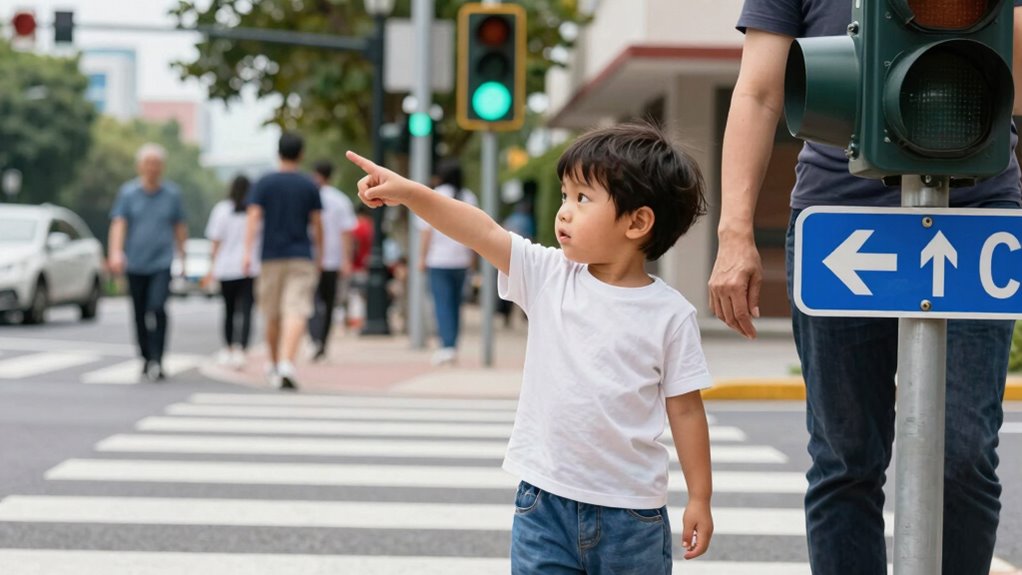 use concrete consistent cues