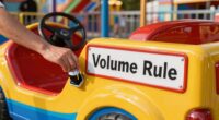 volume regulation for ride ons