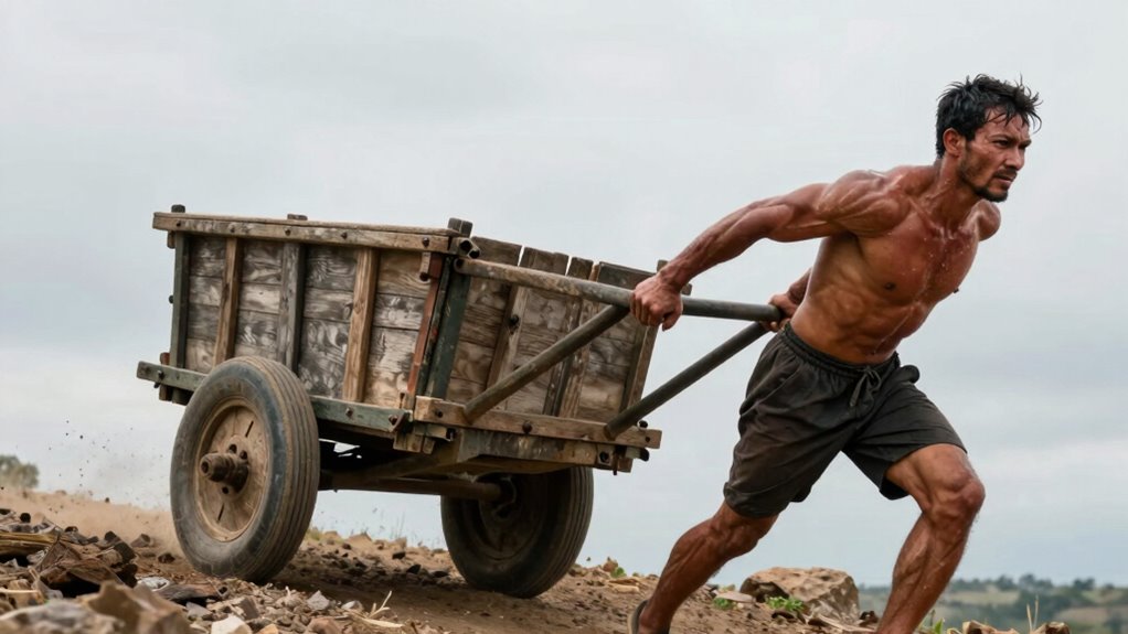 wagon pushing requires coordination