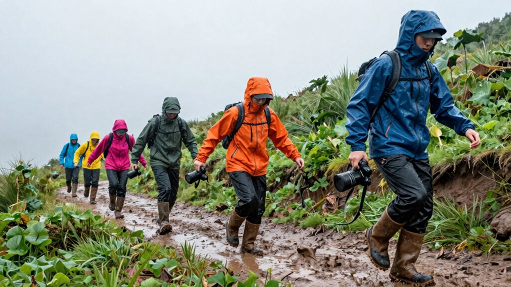 waterproof gear for rainy outdoor activities