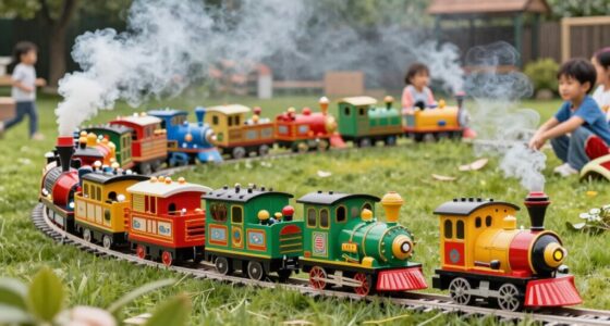 battery powered ride on trains