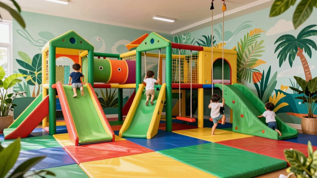 large toddler jungle gyms