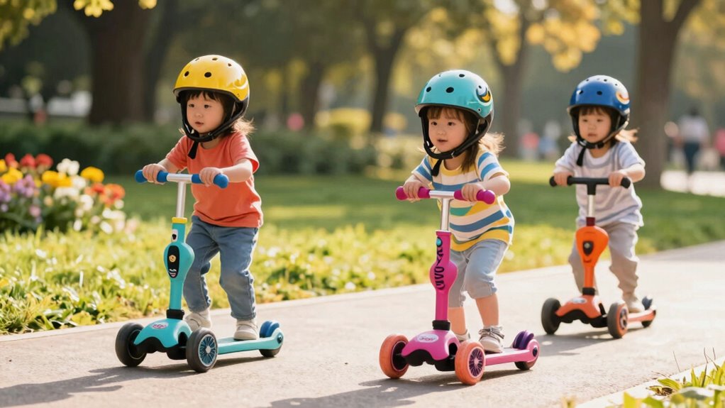 premium lean to steer scooters