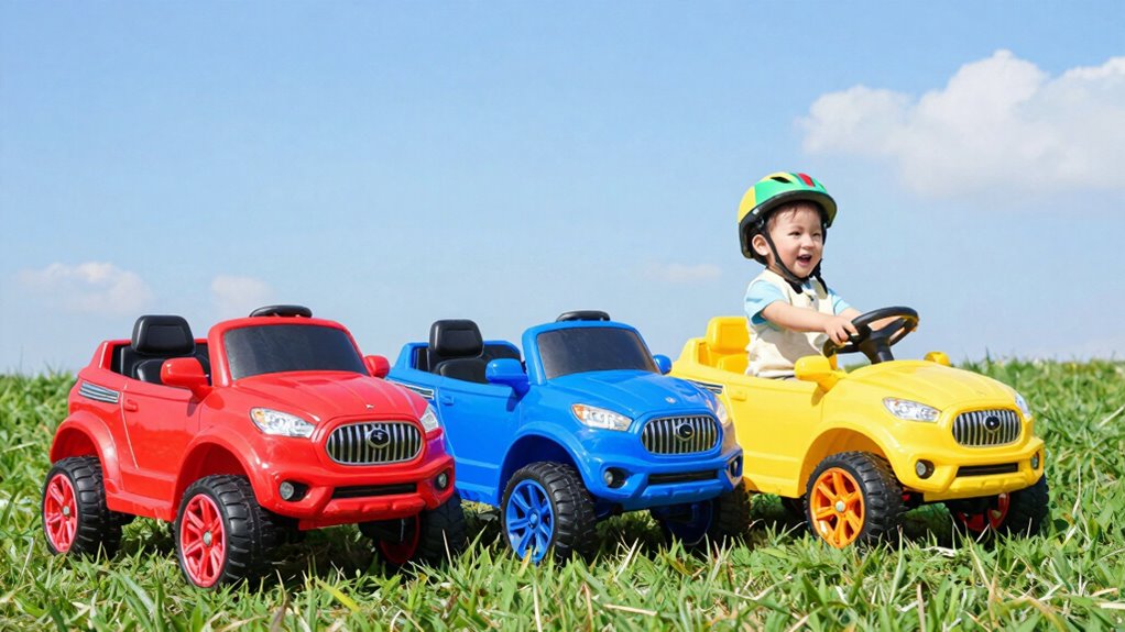 safe toddler ride on trucks