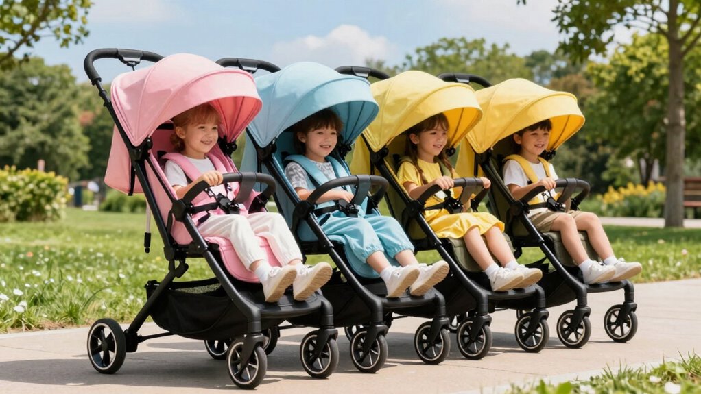 stroller wagons for four