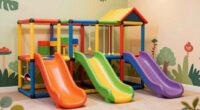 toddler rainbow jungle gyms