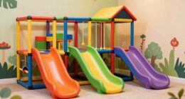 toddler rainbow jungle gyms