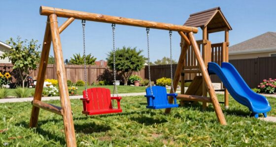 top backyard swing sets
