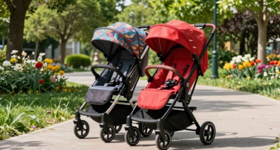 top compact twin strollers