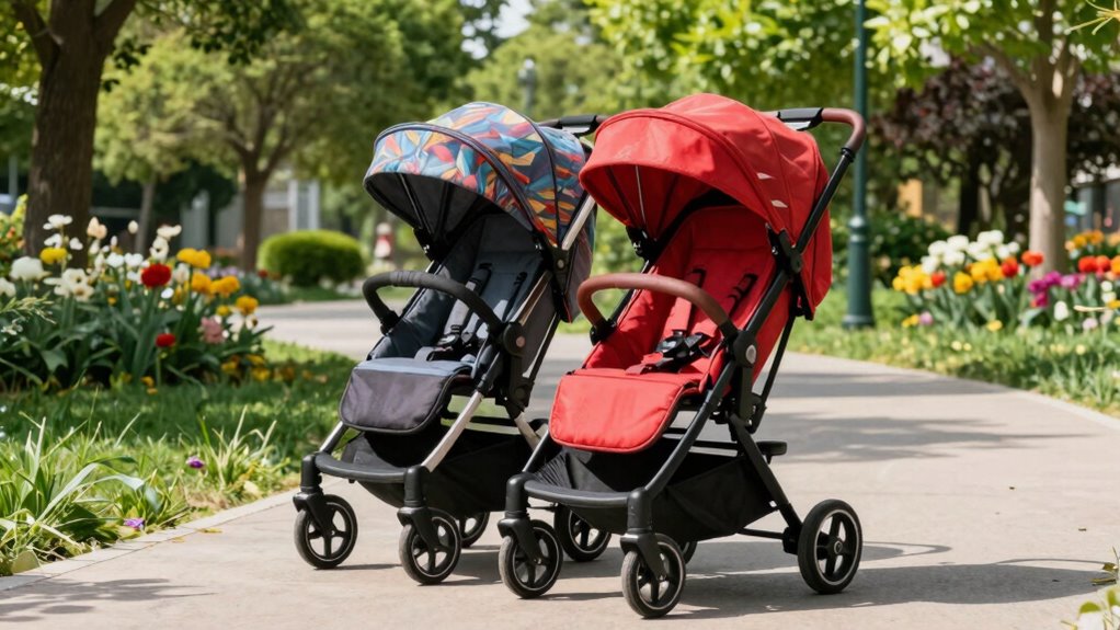 top compact twin strollers