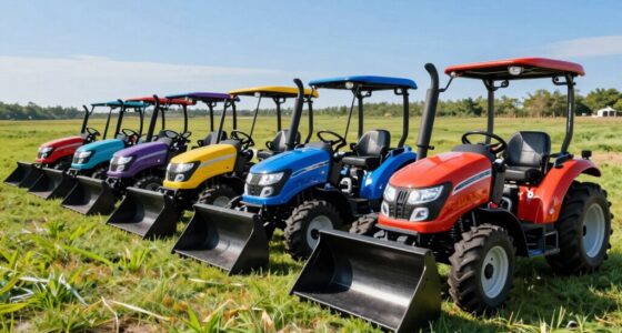 top electric ride on tractors