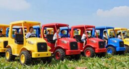 top electric ride on trucks