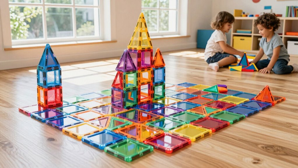 top large magnetic tile sets