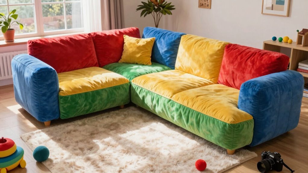 top modular play couch