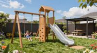 top multi activity swing sets