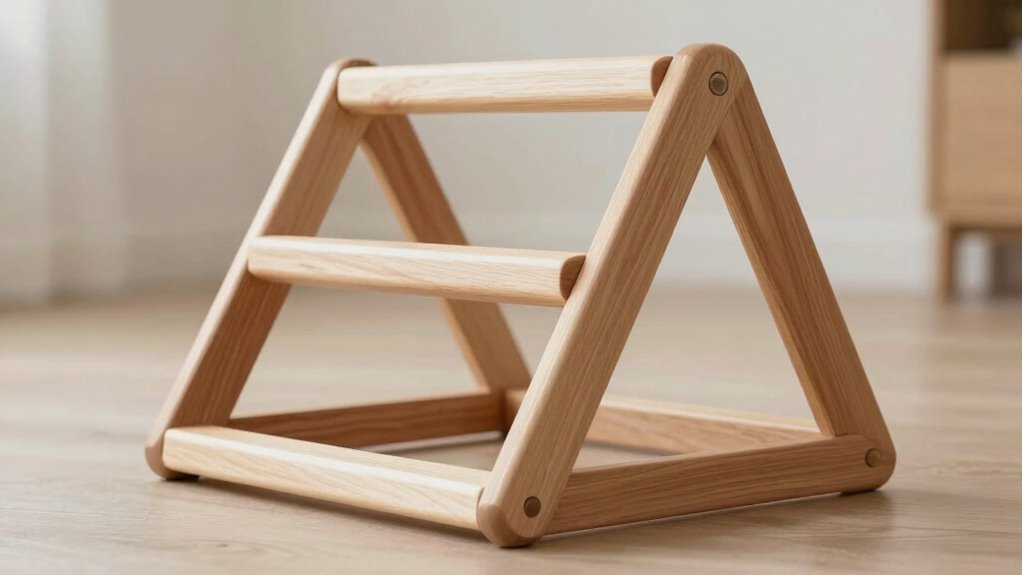 top natural wood pikler