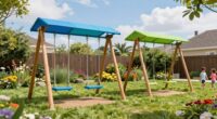 top outdoor swing sets